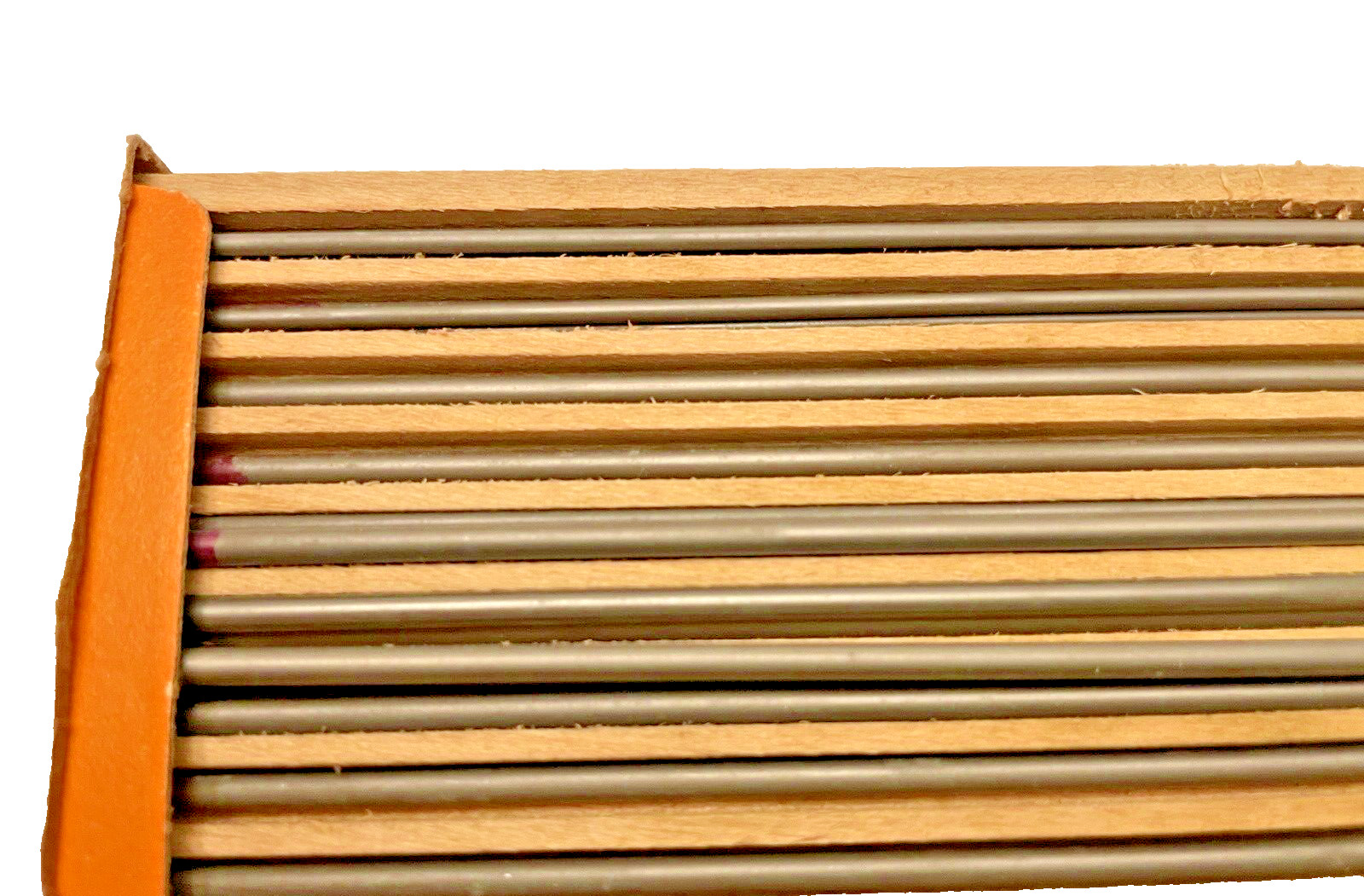 Electrodes AIRCO 2% Thor-Tung Made in USA Welding 10+ Rods in Box Vintage
