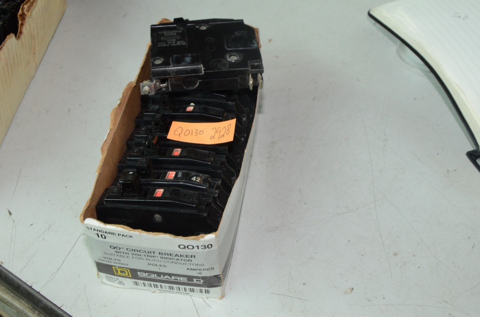 Square D QO130 30 Amp 120/240 Volt Circuit Breaker NEW Open Box