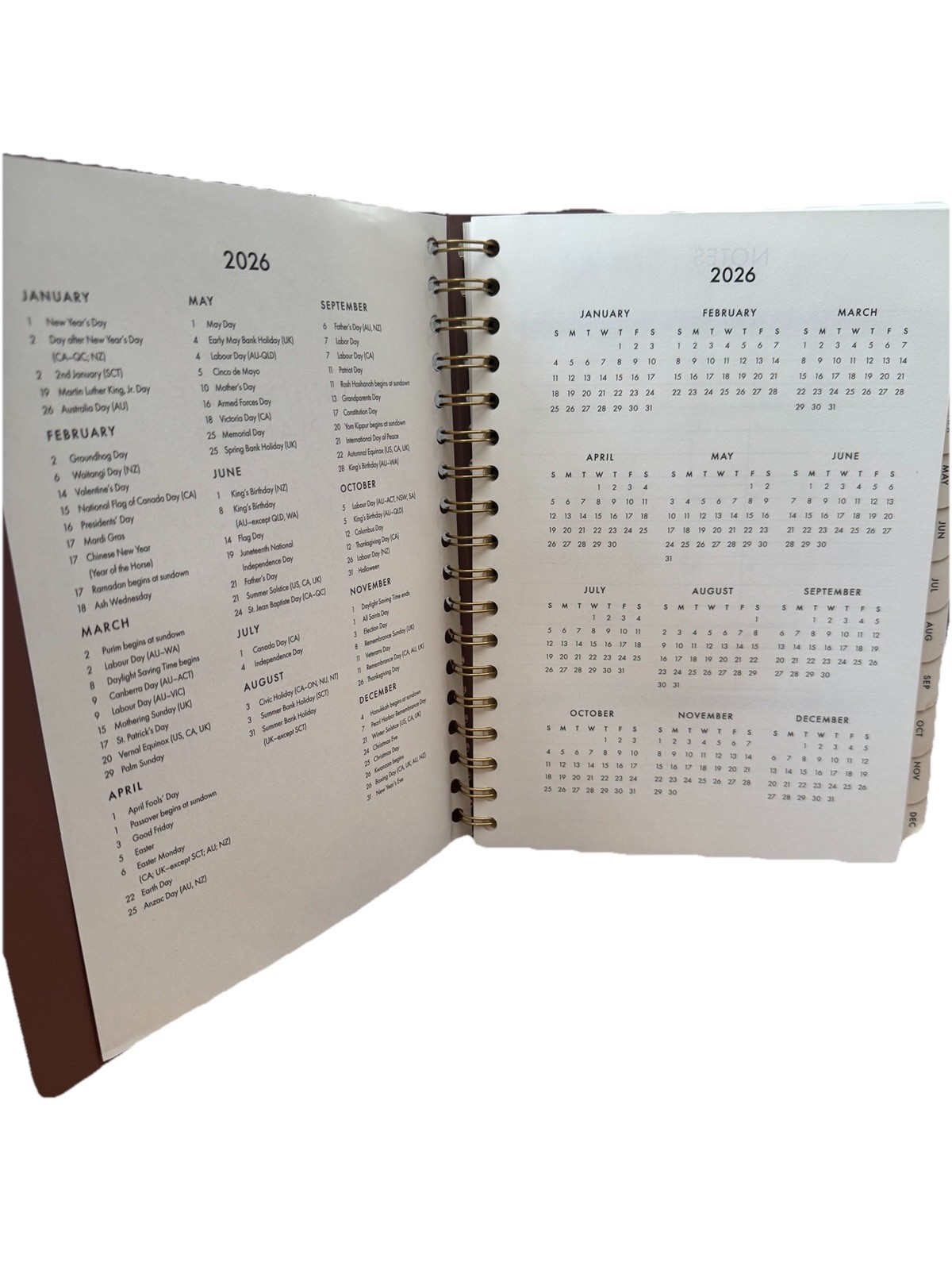 Lady Jayne Monthly & Weekly Planner 12 Months Jan-Dec 2026 Monthly, Weekly Blue