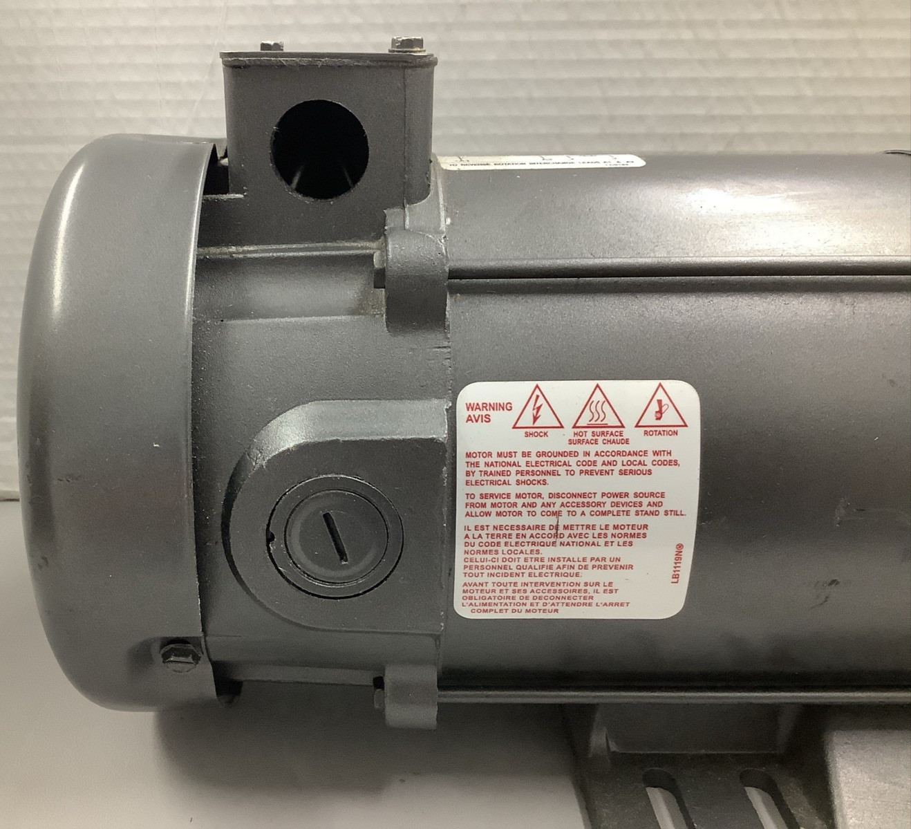 Baldor-Reliance CDP3445 34-5990-3865 Industrial DC Motor 1HP 1750RPM 180V(R103)