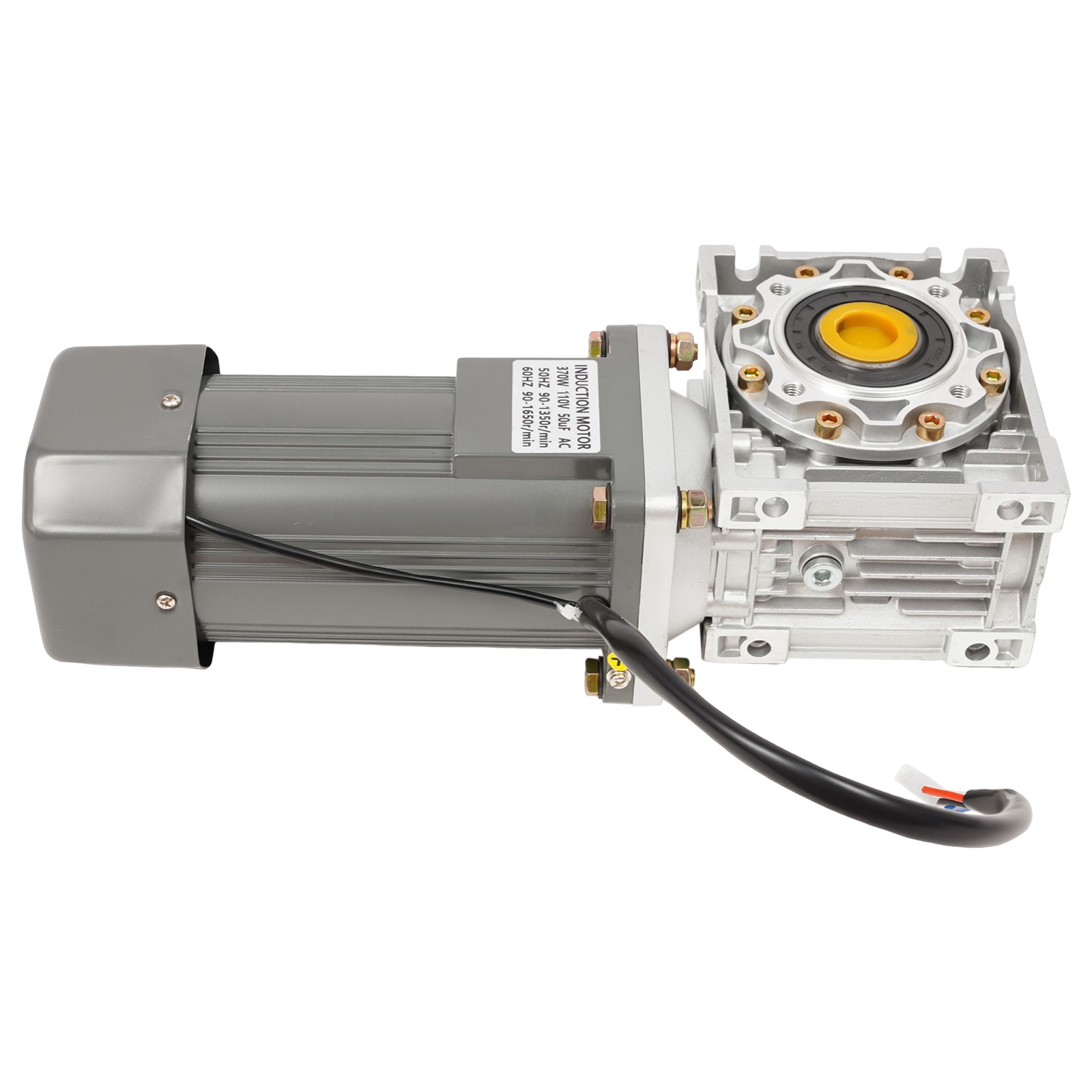 AC110V 370W Electric Worm Gear Motor Speed Controller Industrial Gearbox RV50