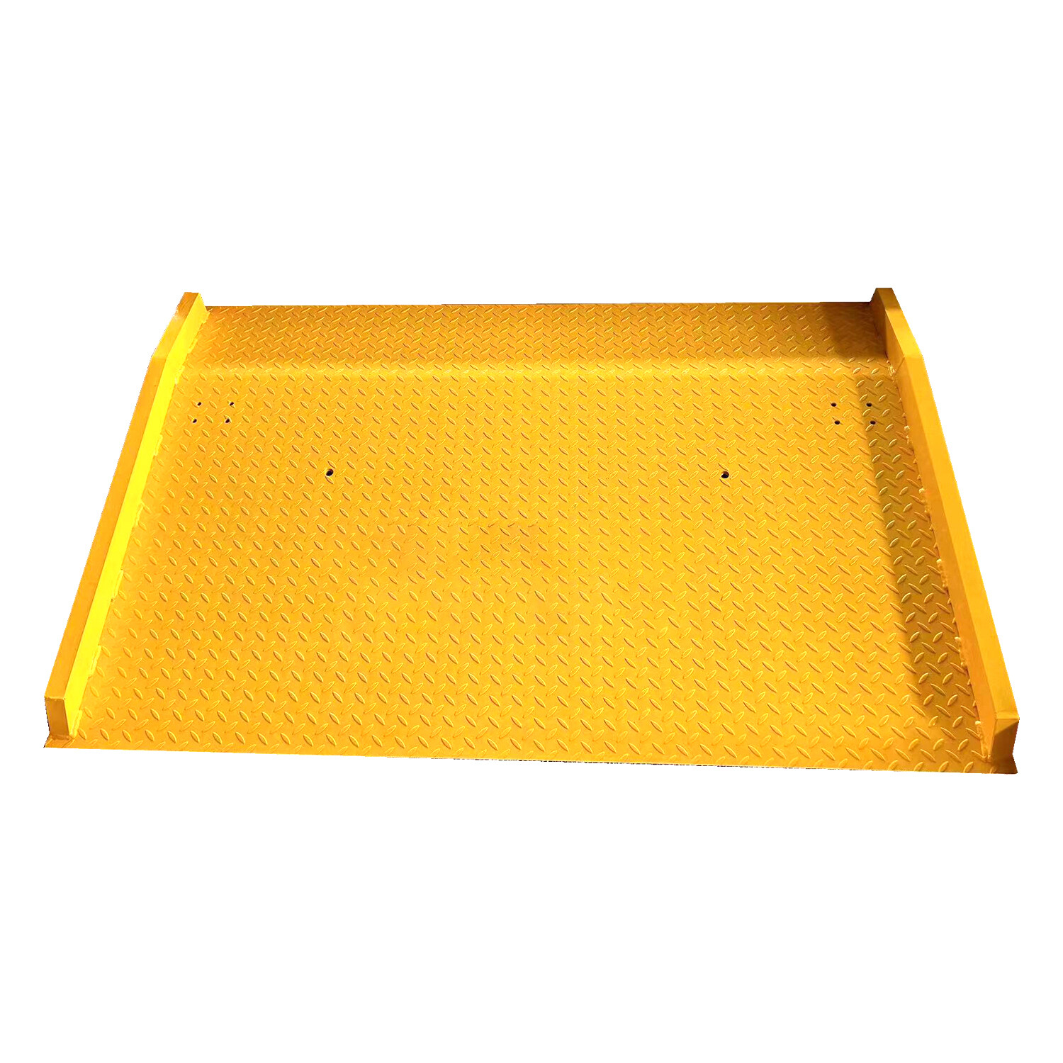 60» x 60» Steel Dock Boards with Handles & Side Curbs 13,000lbs Forklift