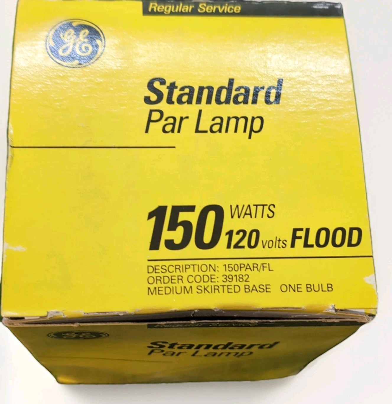 Flood Lamp Bulb GE 150PARFL 150 Watts 120 Volts Medium Skirted Base