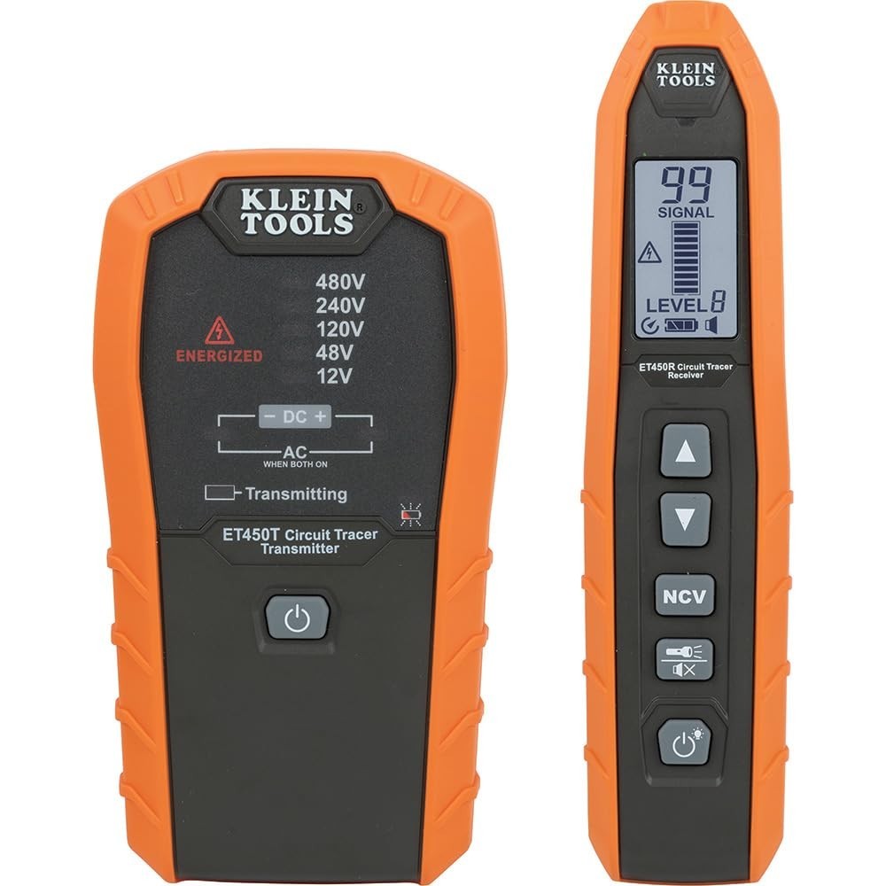 Professional Hand-Powered Circuit Tracer with Adjustable Sensitivity & NCV