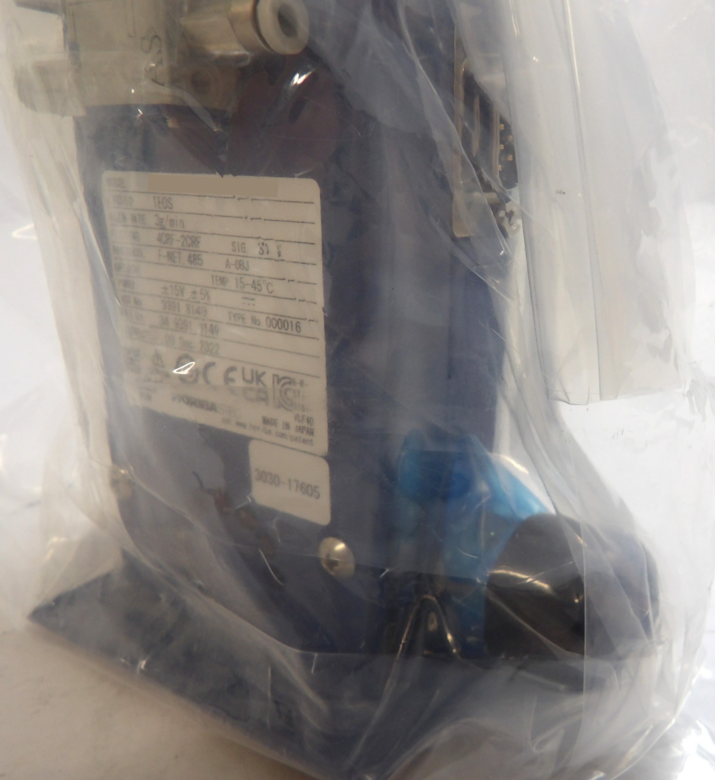 Horiba STEC LF-F40M-A-EVD1 Flow Control AMAT Applied Materials 3030-17605 New