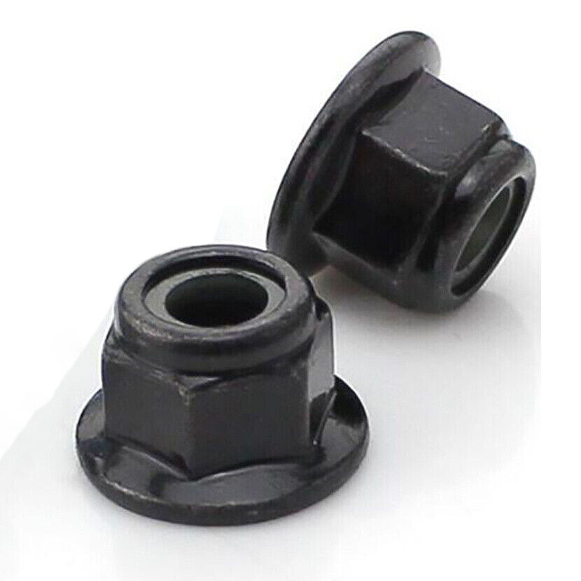 M6 Flanged Nyloc Nuts Flange Nylon Insert Locking Nut – Carbon Steel