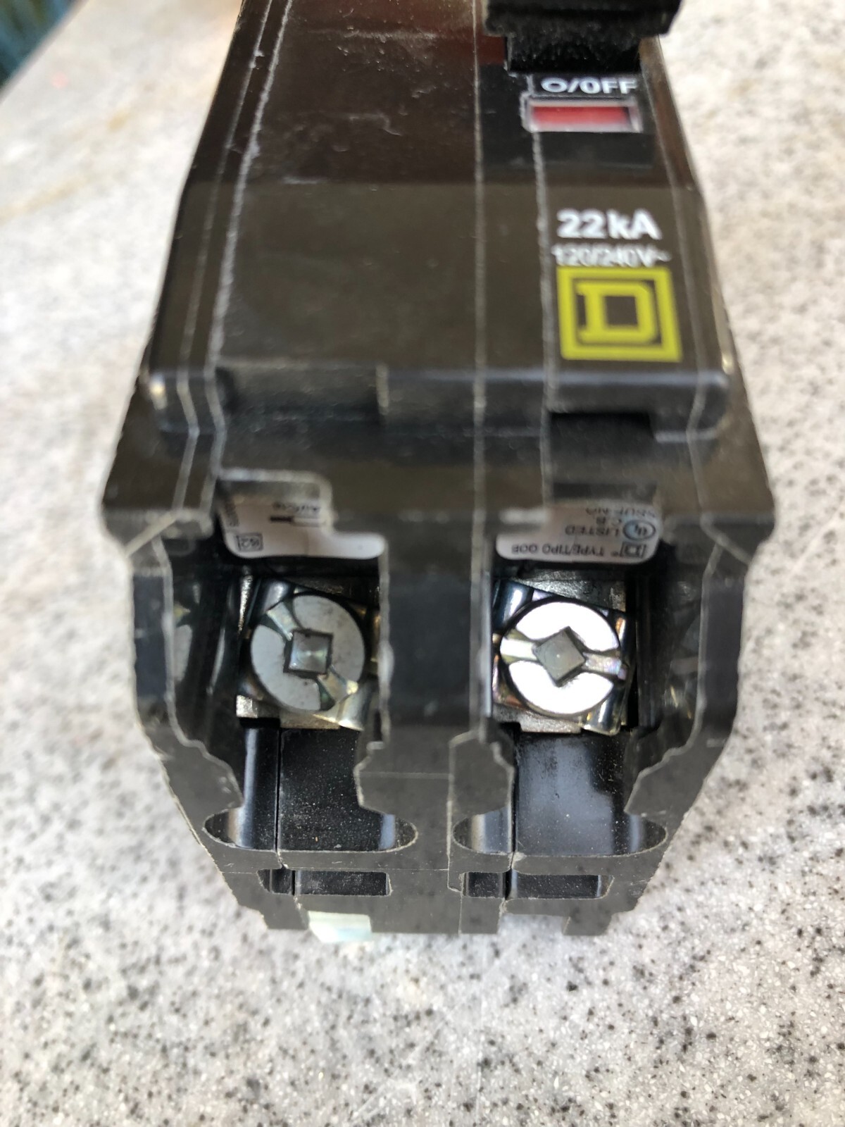 SQUARE D QOB230VH 2P 30A 240V 22K bolt-on circuit breaker