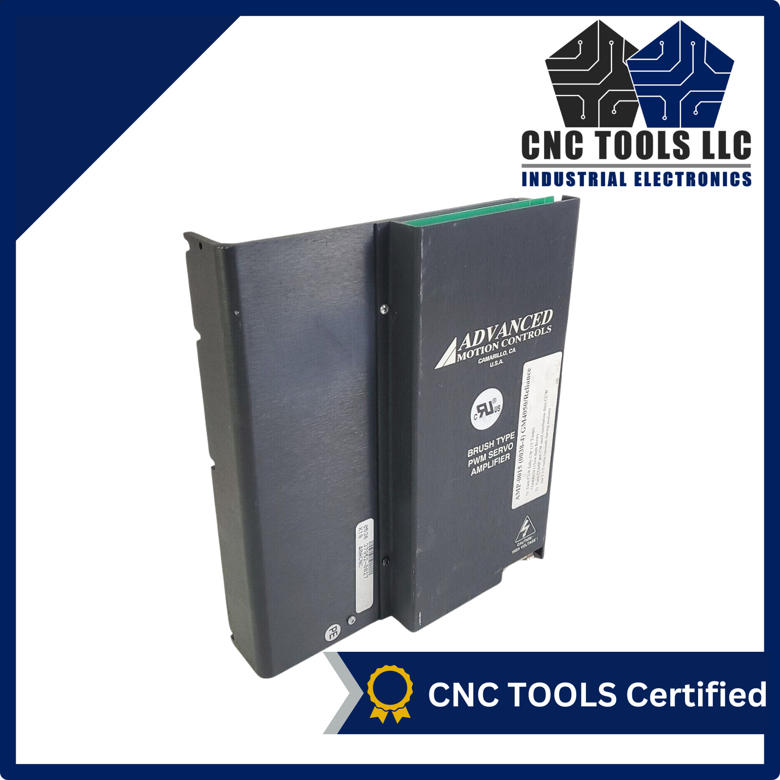 ADVANCED MOTION CONTROLS AMP-0015 (0038-4) GM4020 SERVO AMPLIFIER