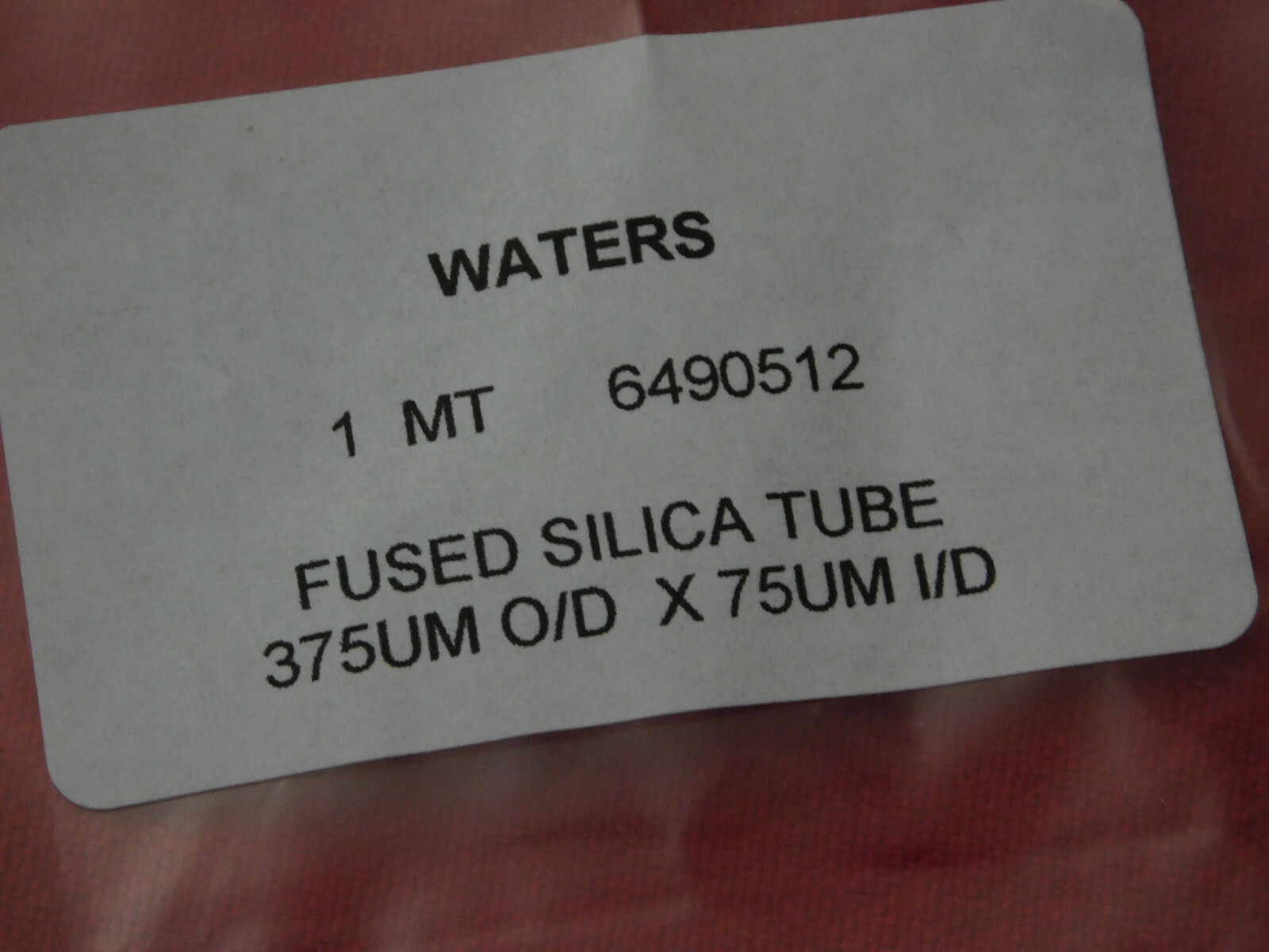 Waters Fused Silica Tube 375um O/D x 75um I/D, 1m; 6490512