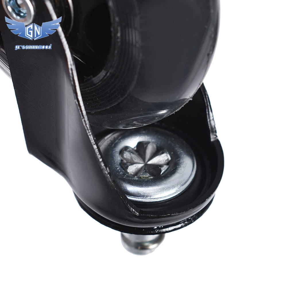5PC 3 inch Heavy Duty Office Chair Caster Rubber Swivel Wheels Replacement Set