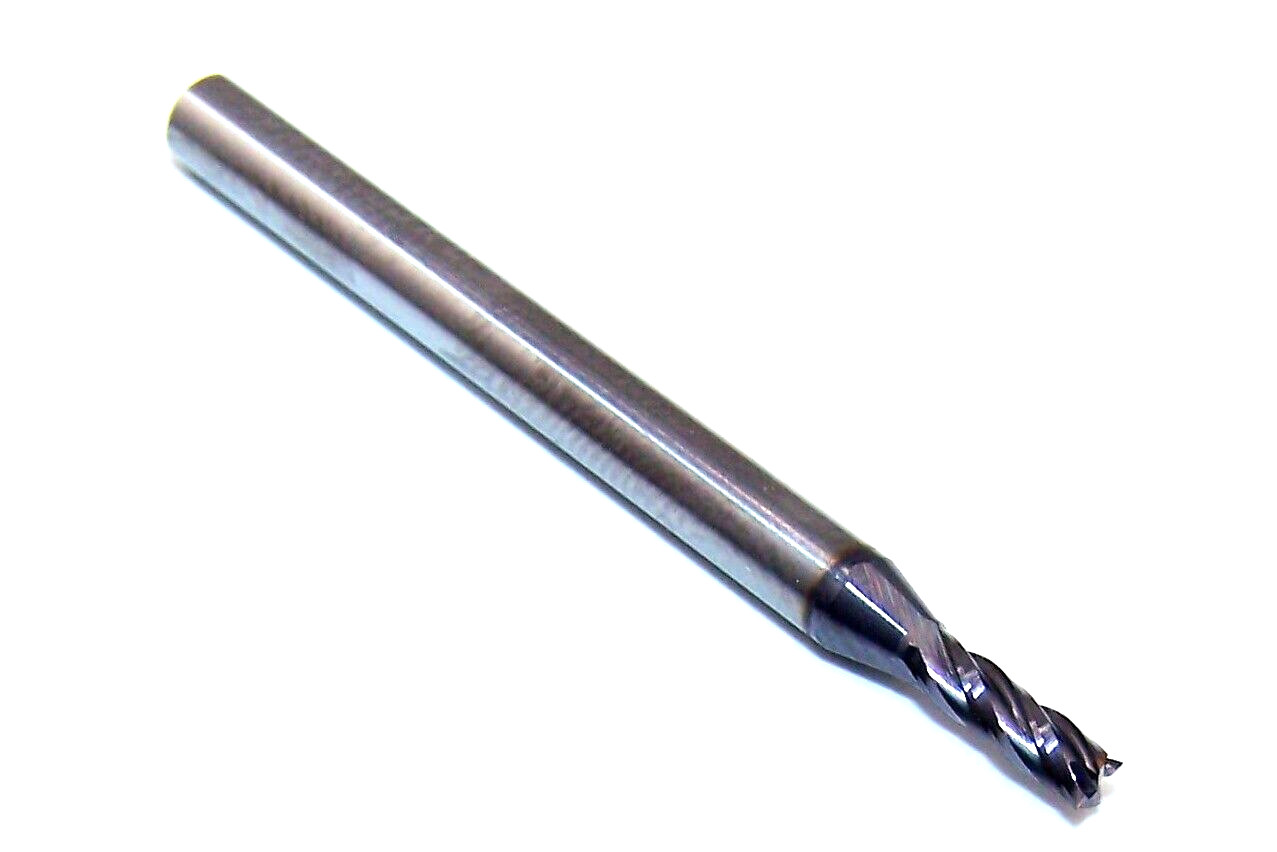 5/64″ (.0780″) CARBIDE END MILL 4 FLUTE AlTiN Coat KYOCERA SGS 02493