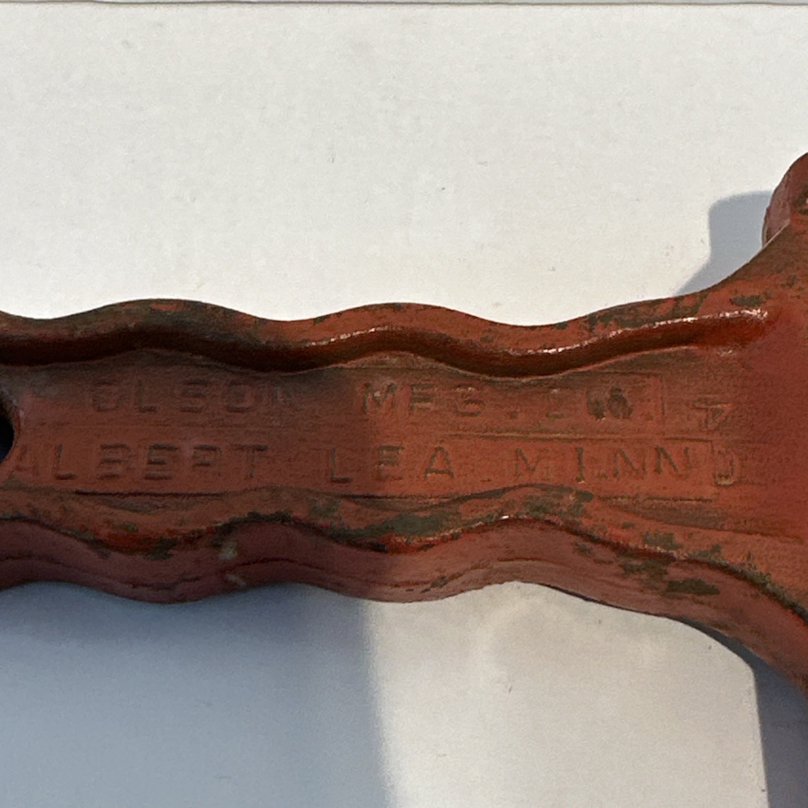 Olson Mfg Steel & Roller Chain Detacher CD-58 Albert Lea Minn. Vintage