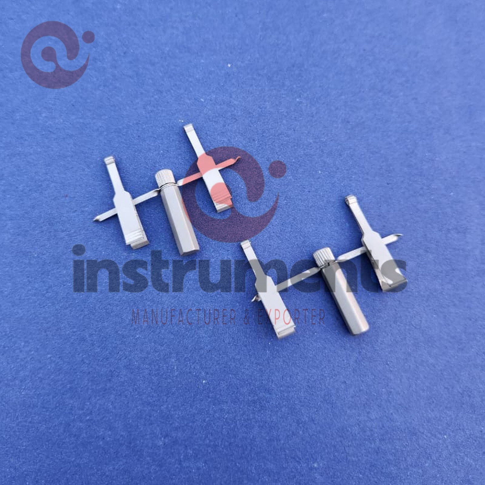 Microspike Approximator for Vasovasotomy Two Pair Large premium quality By Ai
