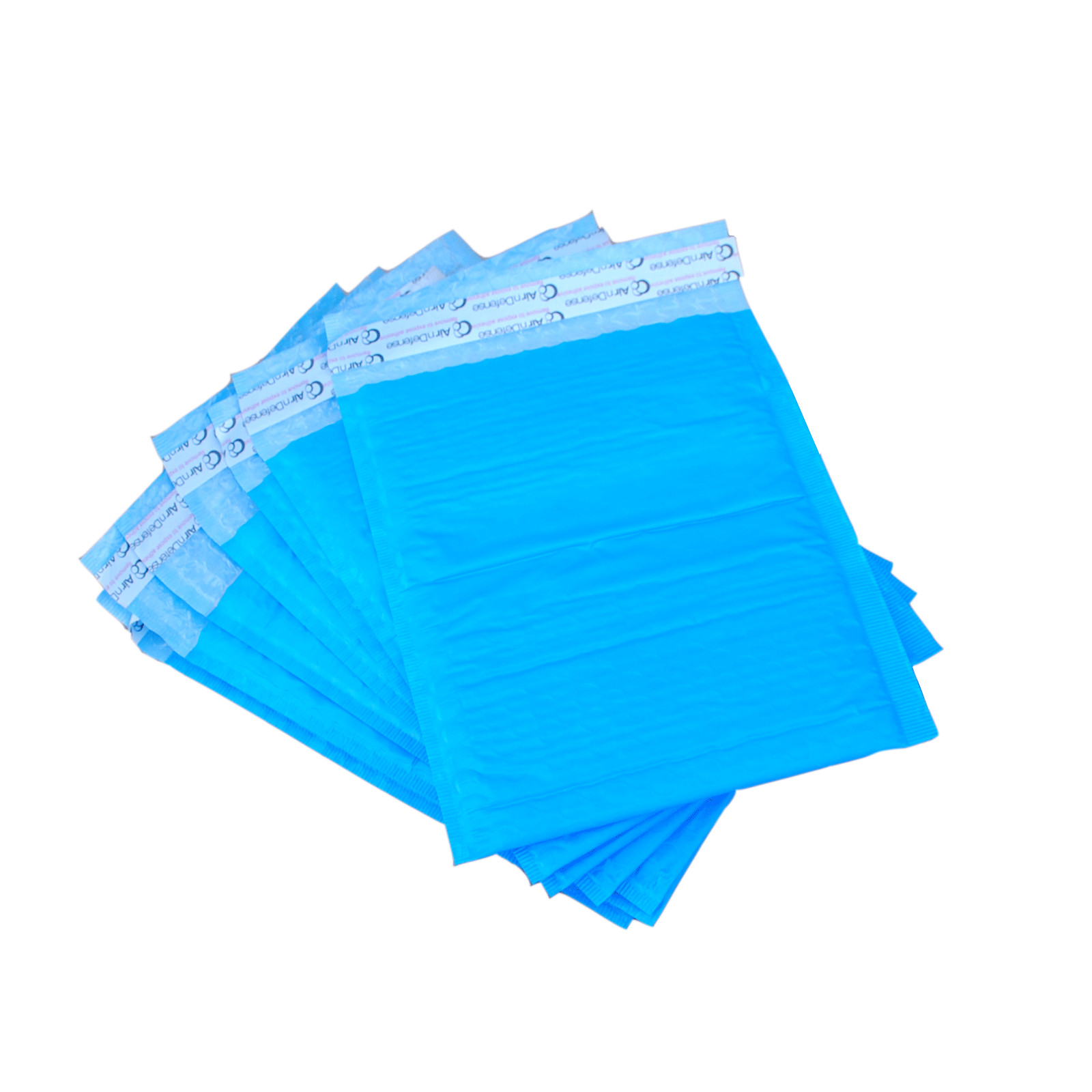 AirnDefense 300 #5 10.5X16″ Blue Poly Bubble Mailers Shipping Padded Envelope