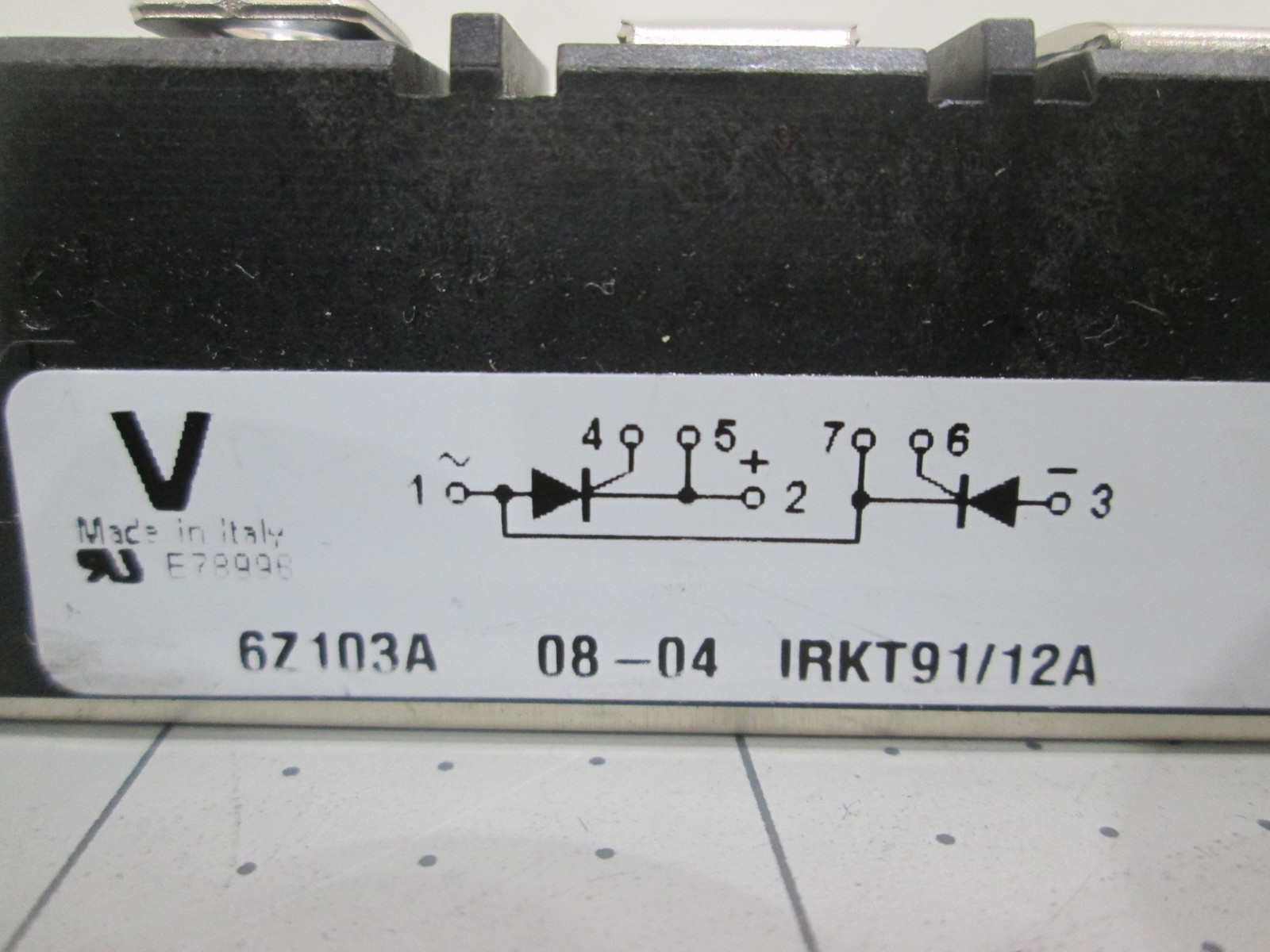 Vishay, IRKT91/12A, Power Module Supply, Used, Lot of 3