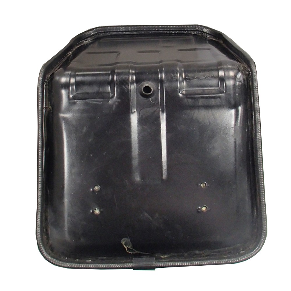 Compact Tractor Flip Seat with Brackets Fits Ford NH 1510 1710 1910 Black Vinyl