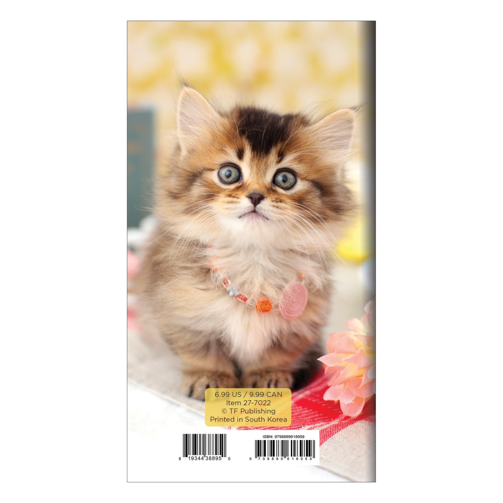 2027-2028 Kitten Small Monthly Pocket Planner