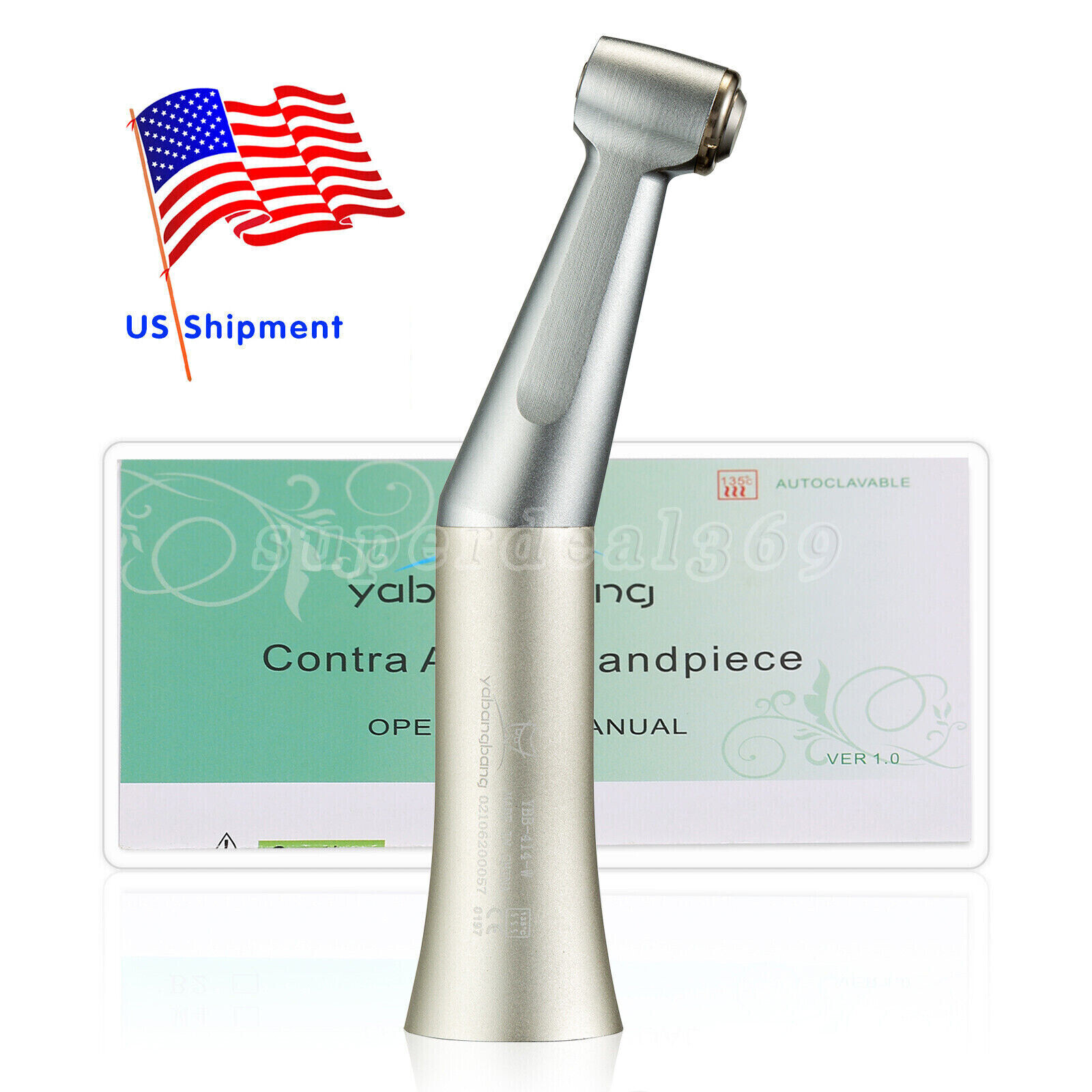 Yabangbang Dental LED E-Generator High Speed/Low Speed Handpiece 2Hole/4Hole zz