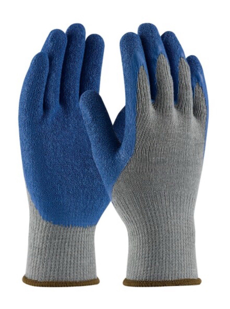 12 Pair PIP G-Tek GP LARGE Coated Gloves, Palm and Fingers, Level 3 Abrasion