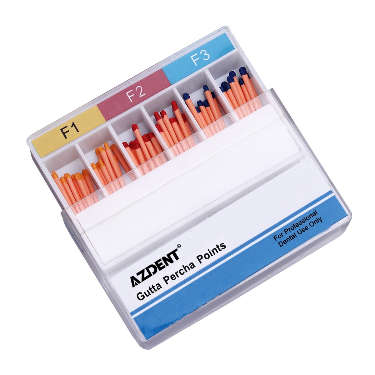 5 Boxes Dental F1.F2.F3 Endo Gutta Percha Points Tips Root Canal Obturating