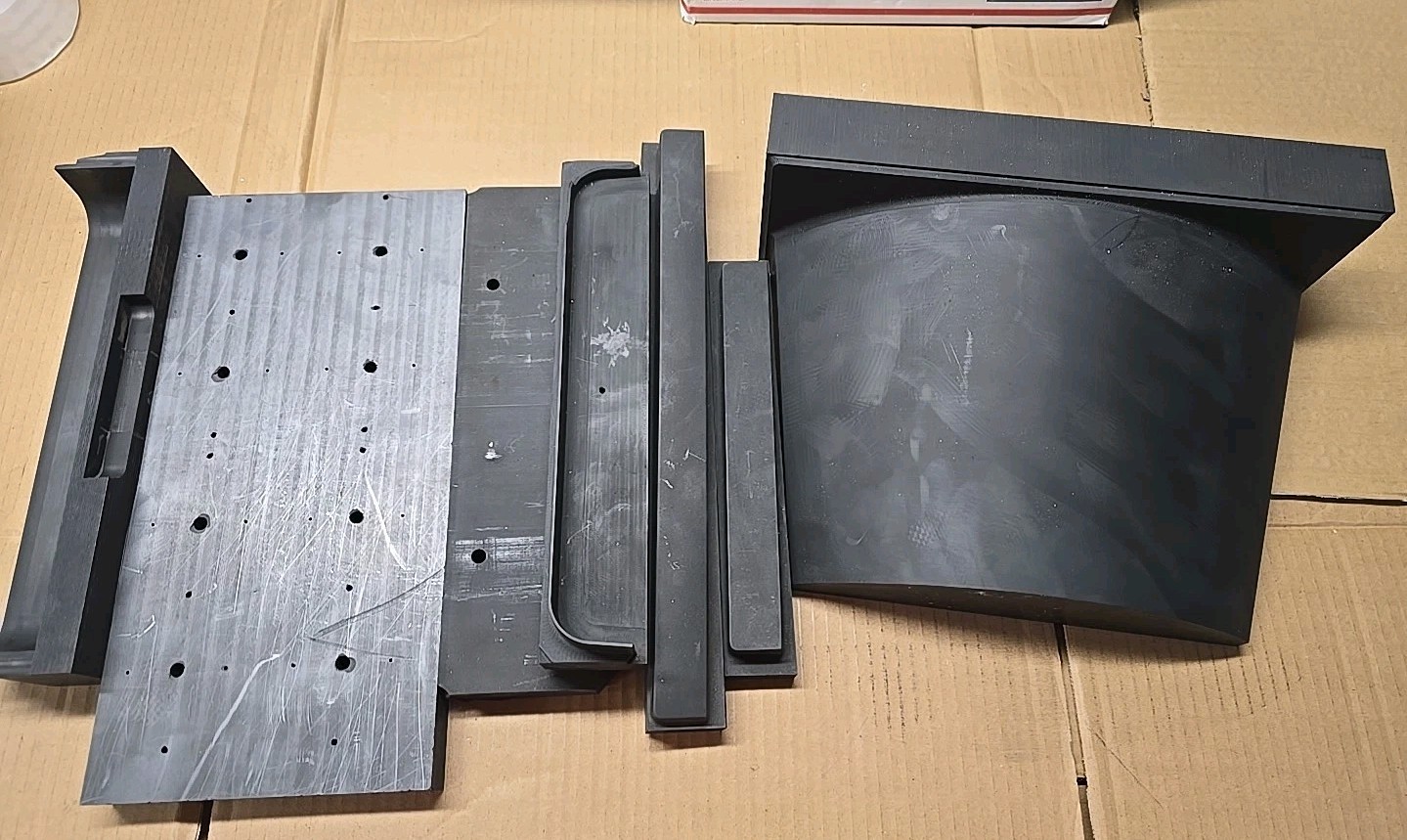 POCO EDM GRAPHITE 7 Large pieces 42 lbs Lot #4