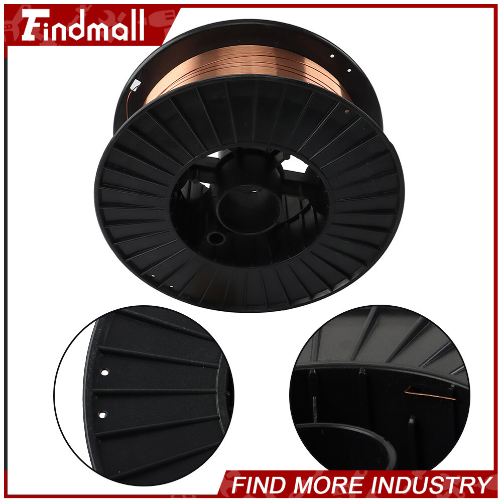 Findmall Mild Steel MIG Welding Wire – 33 Lbs Roll ER70S-6 .035″ (0.9 mm)