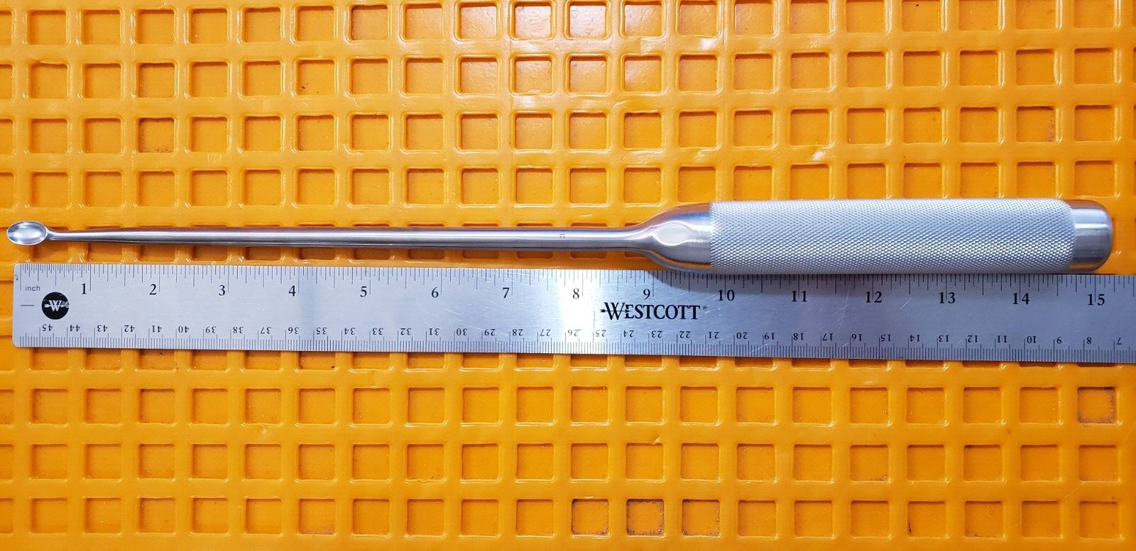V.Mueller VM81-9123 Surgical Orthopedic Wallie-Heinig Curette 15″ Size #3