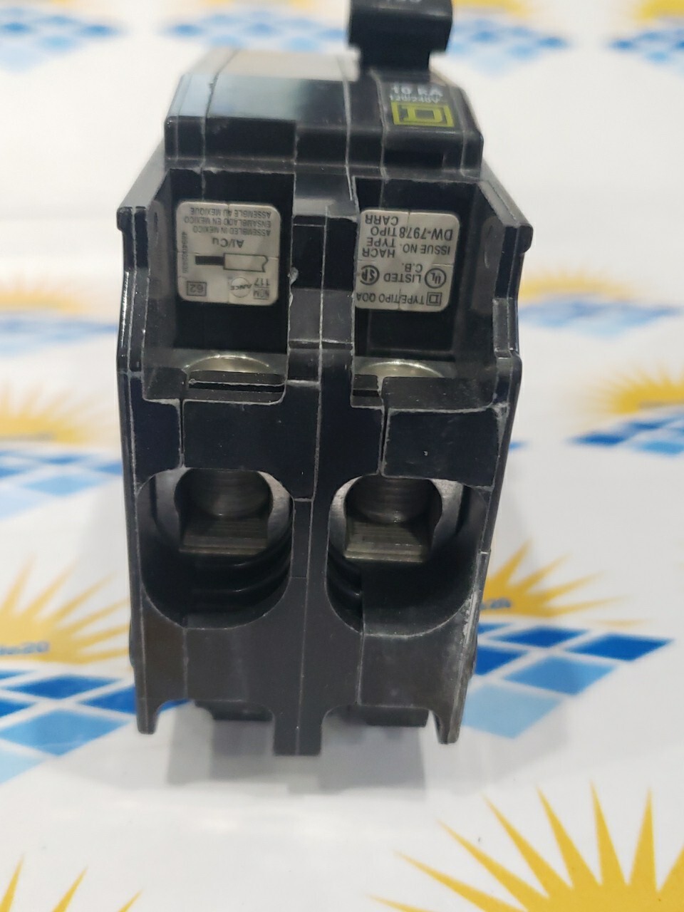 Square D QO2100C CIRCUIT BREAKER 2 POLE 100 AMP 240V PLUG IN QO210