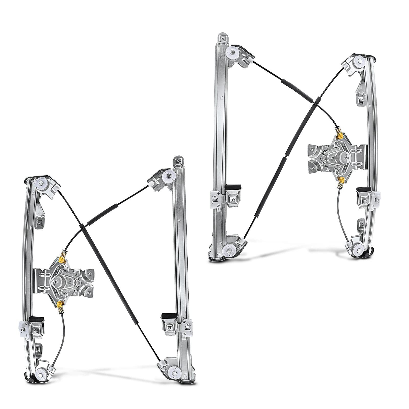Manual Power Window Regulator Ford F-150 2005-2008 Front Left Right 2-PC Set
