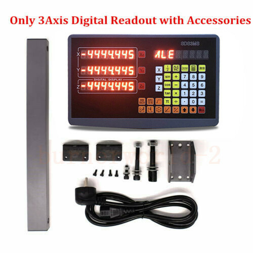 1μm TTL Linear Scale Encoder Grinder Kit 2/3 Axis High Precision Digital Readout