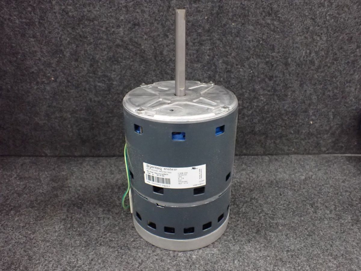 GENTEQ 5SEA39MLP8051 Blower Motor ECM X13 1 HP 208-230V 7.6A 1PH 1050 RPM