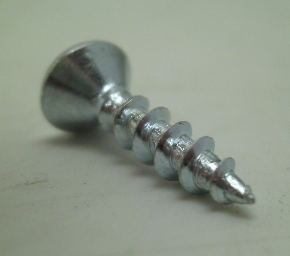100 NEW #6 X 5/8″ COUNTERSUNK FLAT HEAD T17 TIP SQUARE DRIVE WOOD SCREW ZINC NC