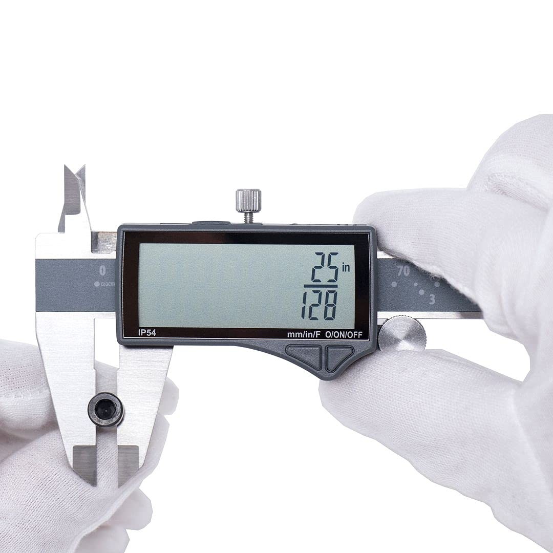 Clockwise Tools IP54 Grade Digital Caliper, DCLR-0605 0-6″ /150mm,