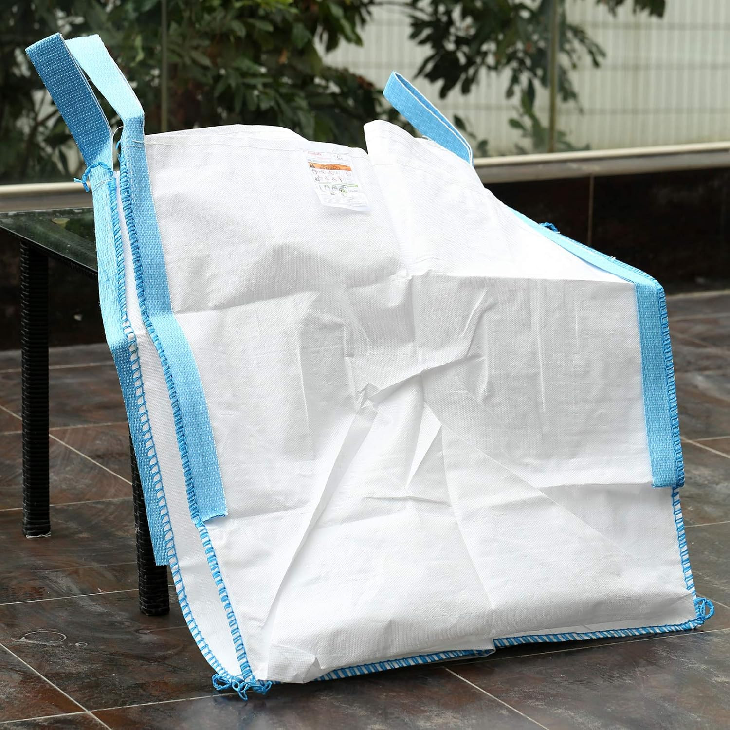 & Secbolt FIBC Bulk U Panel One Ton Bag, Sand Bag, 35″L X 35″W X 35″H, 180 Gall