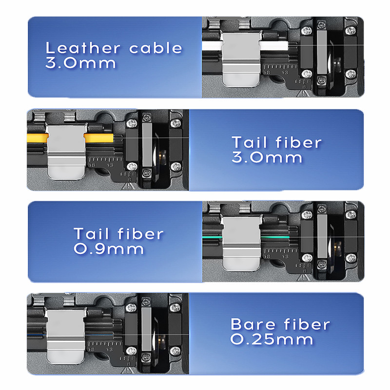 New Optical Fiber Cleaver 3-in-1 Fixture Fiber-Fusion Splicer Kit Necessary Tool