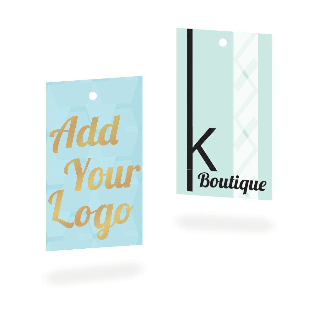 2″ x 3.5″ Custom Printed Clothing Tags ~ Hang Tags ~ Custom Tags ~ Business tag