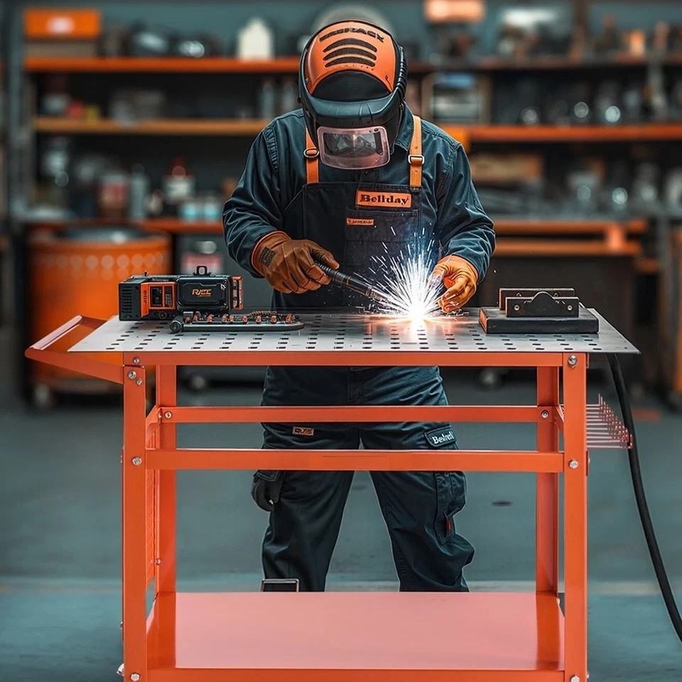 Welding Table 40″x24″ Welding Table with 800LBS Static Weight Capacity