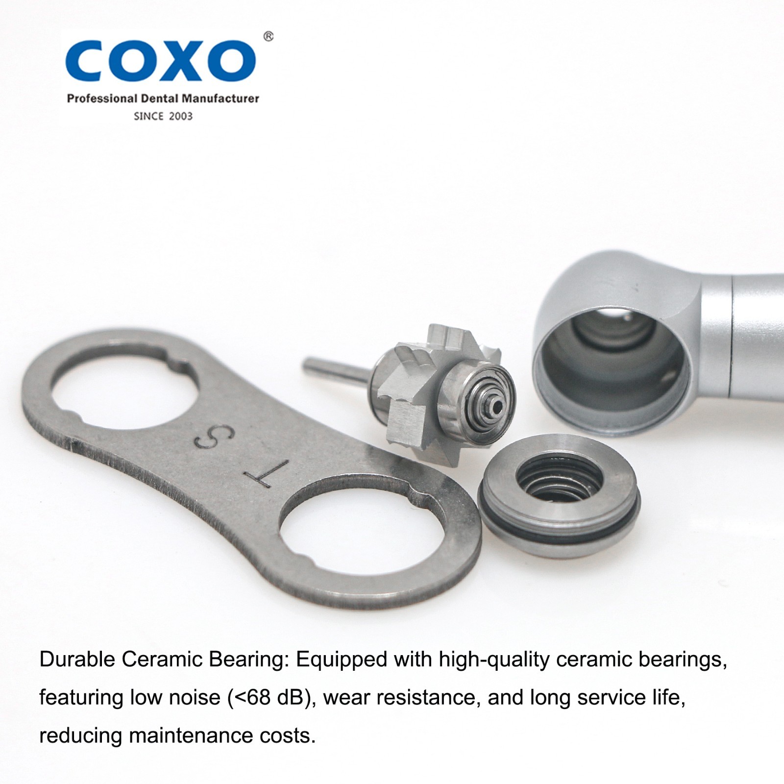 COXO Dental High Speed Fiber Optic Turbine Handpiece KaVo Multiflex LUX Coupling