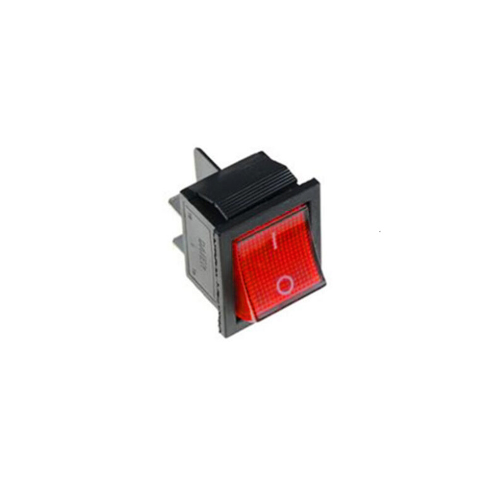 2 PCS Red Button On-Off 4 Pin DPST Boat Rocker Switch For 16A 250V 20A 125V AC