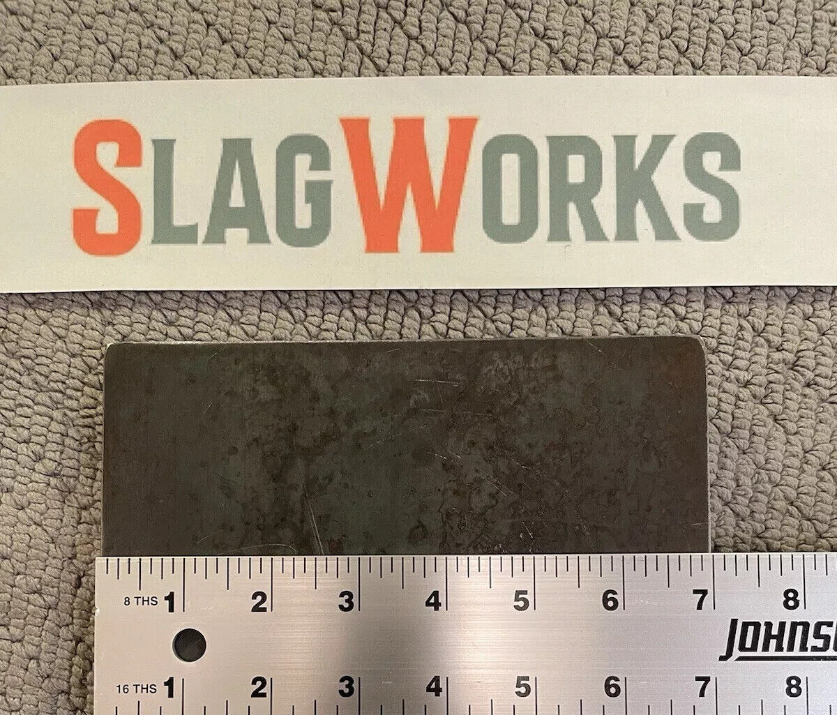 1/4x3x7 inch steel plate 3”x7” A36 Hot Roll Flat .25″ Thick (2 pcs.)