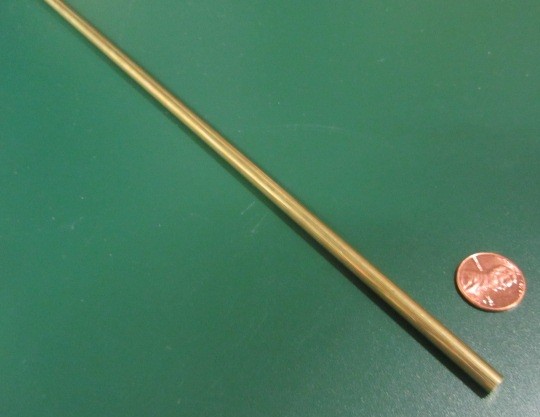 360 Brass Rod 7/32″ (.219″) Diameter x 24.0″ Length, 3 Pcs, 6 Ft