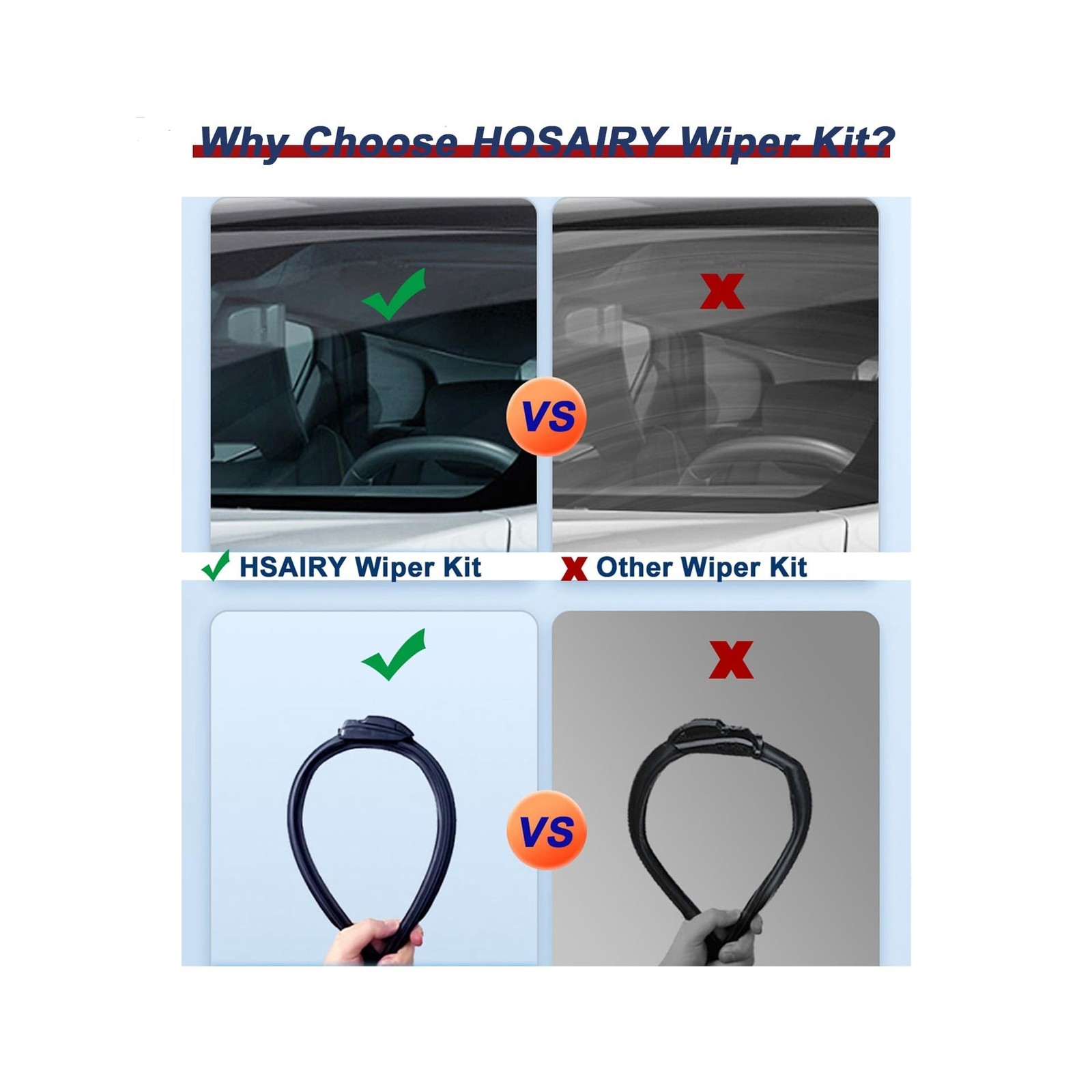Rear Wiper Arm Blade Set for Dodge Grand Caravan 2008-2010 Chry… FAST USA SHIP