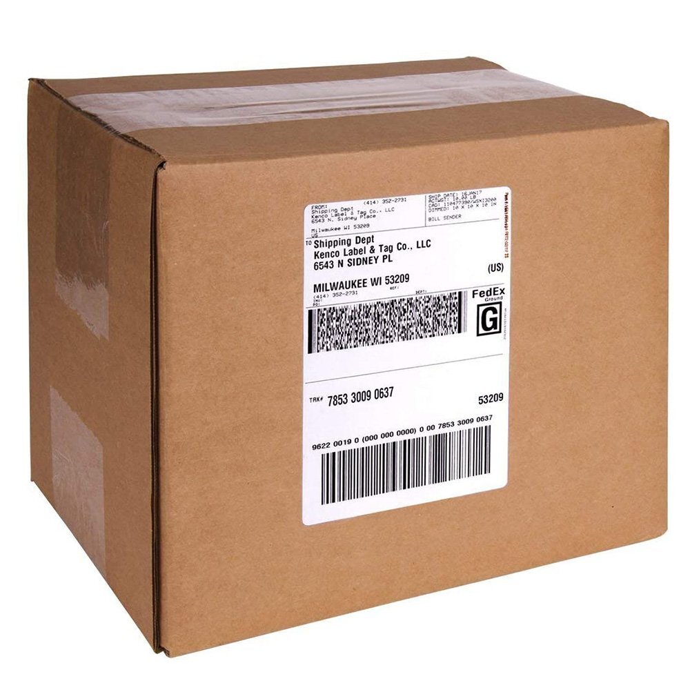 4 Rolls 4×6″ Direct Thermal Shipping Labels – 250 Per Roll – 1000 Address Labels