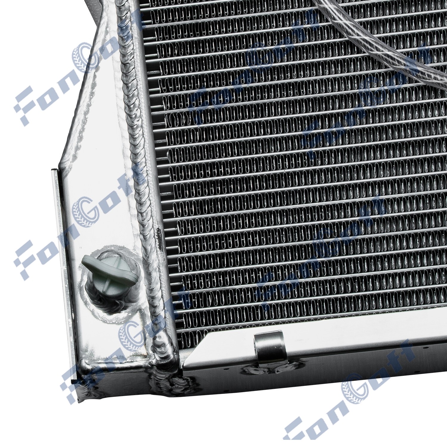 For Ford 2N 8N 9N Models Tractors Aluminum 3 Row Radiator 8N8005,86551430 ALLOY