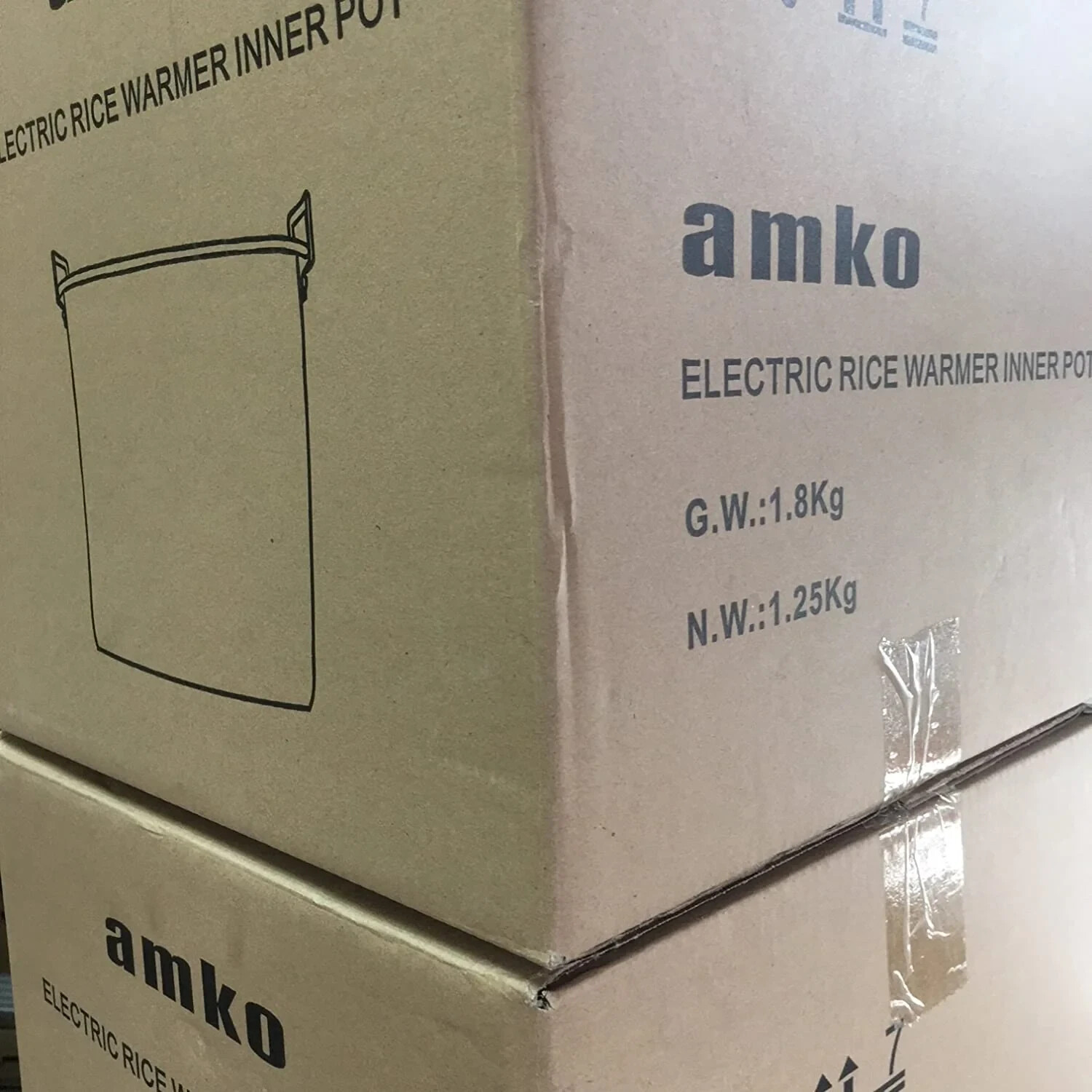 50 Cup Rice Warmer Inner Pot (For amko & Thunder Group SEJ-22000 & SEJ-21000)