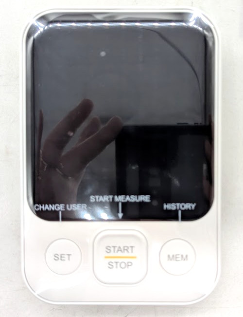 *OPEN BOX* Blood Pressure Monitor Upper Arm Machine – White