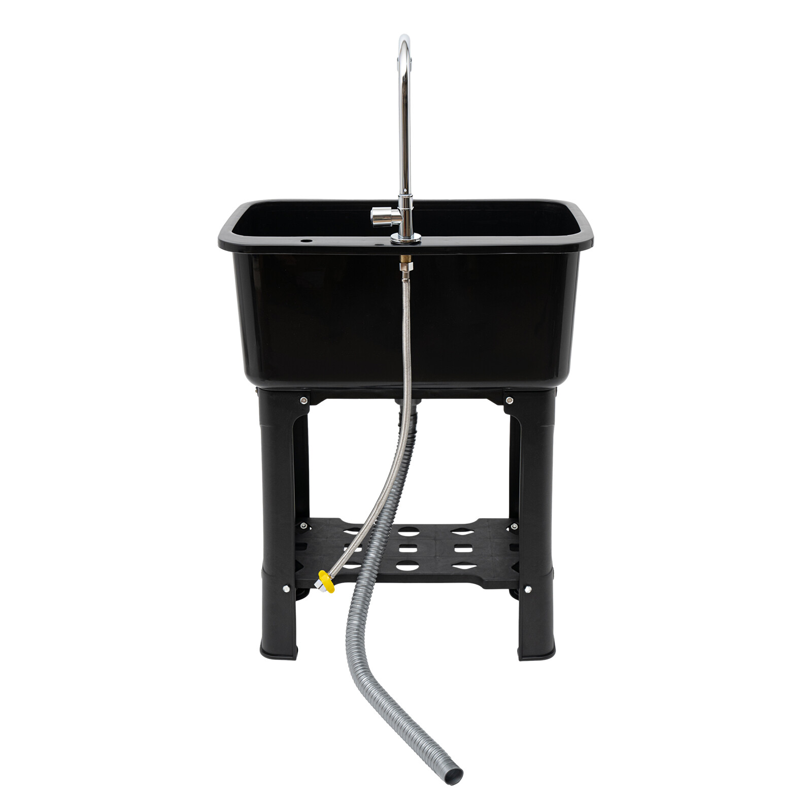 Utility Sink Laundry Tub with Faucet & Basement for Laundry Room Garage or Shop