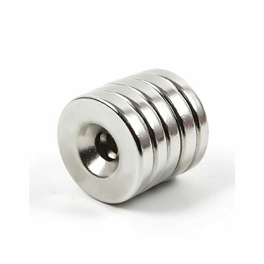 N35 Countersunk Ring Round Disc Strong Neodymium Magnets Rare Earth with Hole