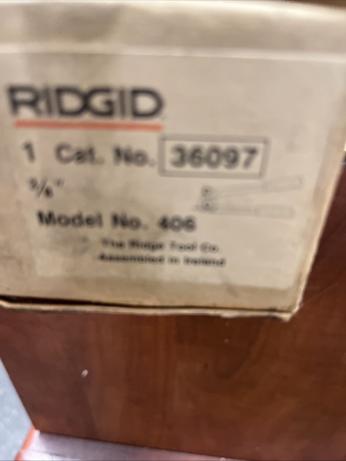 RIDGID 406 Manual Pipe & Tube Bender – Black