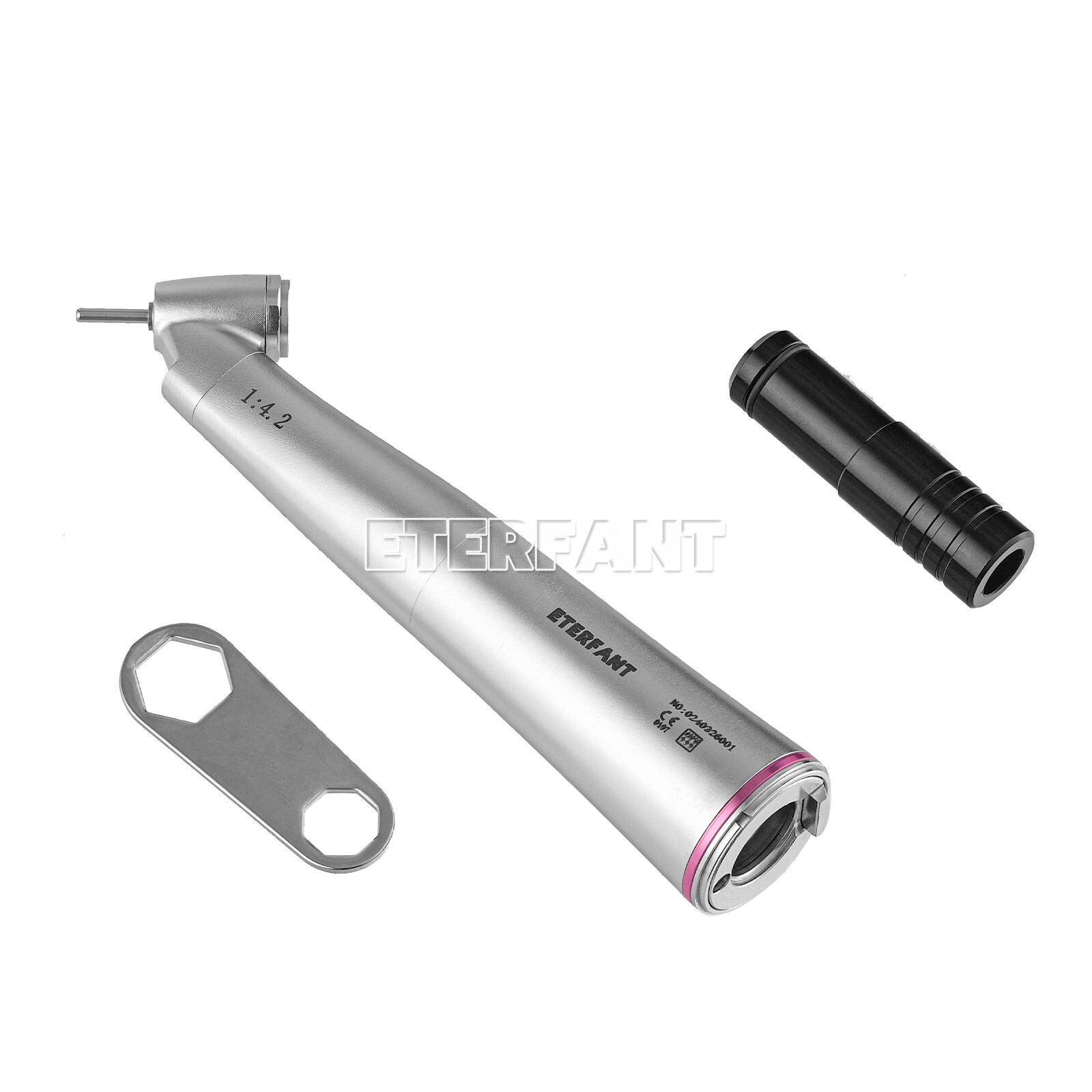 ENTERFANT Dental 1:1/1:4.2/20:1 Implant LED Fiber Optic Contra Angle Handpiece